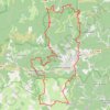 Le tour du Viganais - GRP 1 GPS track, route, trail