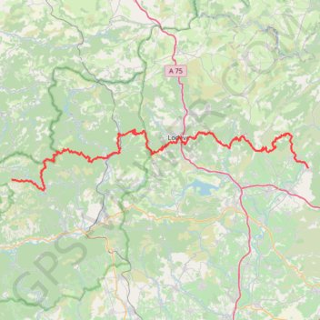 GR653 Randonnée de Aniane à Castanet-le-Haut (Hérault) GPS track, route, trail