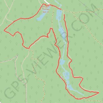 Les étangs du Chérimont GPS track, route, trail