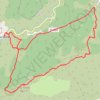 Gorniès-Le Roc Blanc GPS track, route, trail