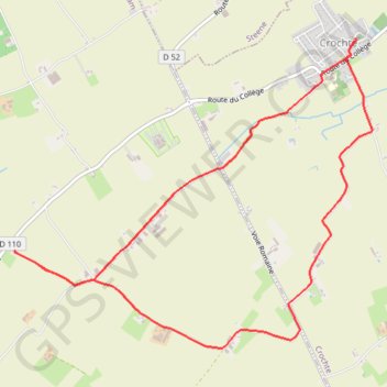 Circuit Du Pain - Crochte GPS track, route, trail
