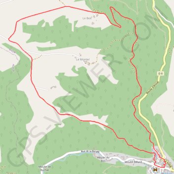 Saint Pierre de blesle à saint Pierre de blesle par Gr41 GPS track, route, trail