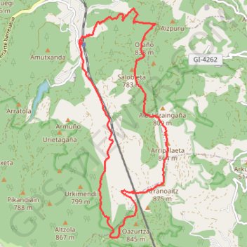 Circular en Leaxpi GPS track, route, trail