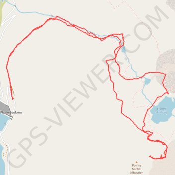 Étangs du Picot GPS track, route, trail