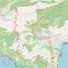 Lavandou Valcros GPS track, route, trail