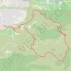 Circuit des Baisses - Pierrefeu GPS track, route, trail