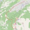 Randonnée Mélèzes de Balavaux GPS track, route, trail