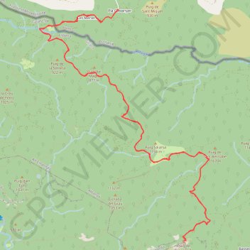 Puig de Bassegoda GPS track, route, trail