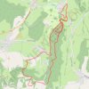 Nans les jonquilles GPS track, route, trail