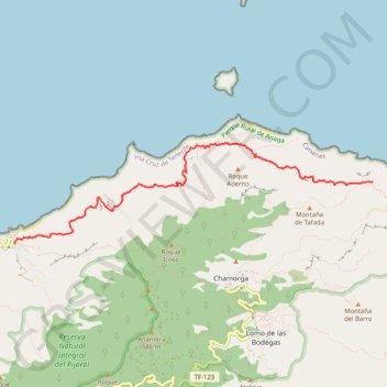 Faro de Anaga GPS track, route, trail