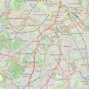 Chemin de Compostelle - Paris à Massy GPS track, route, trail