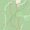 Du Sarrier vers la Valbonne GPS track, route, trail