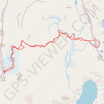 Punta Basei GPS track, route, trail