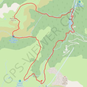 Pic de Massayre GPS track, route, trail