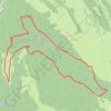 Cascade de Luizet GPS track, route, trail