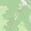 Les Cascades du chemin d'Espagne GPS track, route, trail