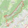 Mont du St Eynard Pas de la Branche Biviers GPS track, route, trail