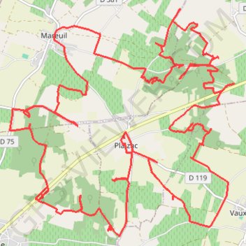 C O VTT Mareuil 16-8691288 GPS track, route, trail