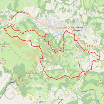Uhartea GPS track, route, trail
