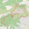 Chateauvallon GPS track, route, trail