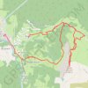 Roche Parstire depuis Boudin GPS track, route, trail