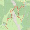 Cret Volant Les Saisies GPS track, route, trail