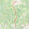 Refuge des Merveilles à Sospel GPS track, route, trail