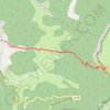 Chemin des Moines - Le Pas du Touet GPS track, route, trail