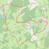 Boucle de Crocq GPS track, route, trail
