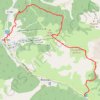Crête de Gilly - randonnée pédestre GPS track, route, trail