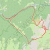 Pécloz, Grande Faille en boucle (Bauges) GPS track, route, trail