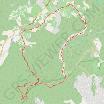 La Gavote - Montjean - les Faïsses - COGOLIN - 83 GPS track, route, trail