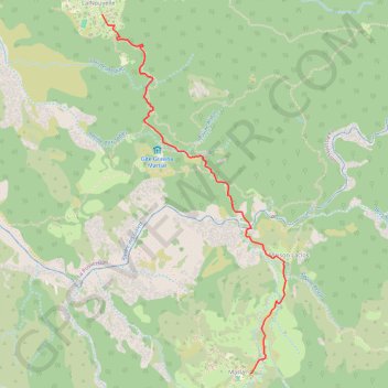GRR1 Le Tour du piton des Neiges - De Marla à La Nouvelle GPS track, route, trail