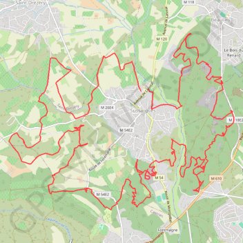 Rallye du Printemps - Sussargues GPS track, route, trail
