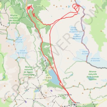 Ormelune GPS track, route, trail