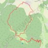Montagne des Princes GPS track, route, trail