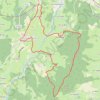 Circuit de Saint-Christophe-la-Montagne GPS track, route, trail