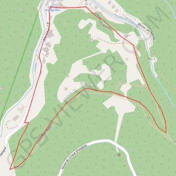 Le Barzécalou GPS track, route, trail