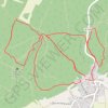 Les mammouths de Lantenay GPS track, route, trail