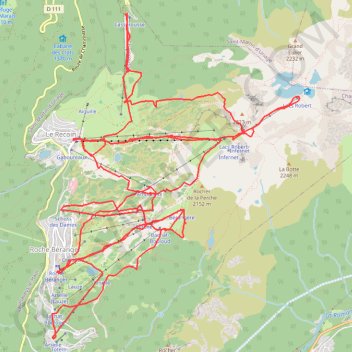 Ski Chamrousse GPS track, route, trail
