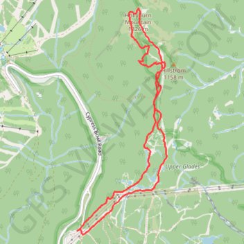 Hollyburn Peak GPS track, route, trail