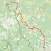Tour du Cévenol. De La Bastide-Puylaurent (Lozère) à Les Vans (Ardèche) GPS track, route, trail