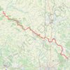 GR 36 : De Chizé (Deux-Sèvres) à La Rochefoucauld (Charente) GPS track, route, trail