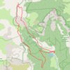 Vire du Pas de Sambardou en boucle depuis Archiane (Vercors) GPS track, route, trail