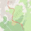 Col de la Charbonnière GPS track, route, trail