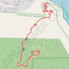 Bicton Hill walking track GPS track, route, trail