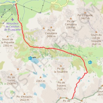 Madamete aubert GPS track, route, trail
