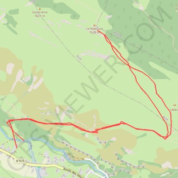 Le Caoutérou GPS track, route, trail