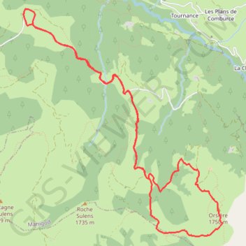 Pointe d'Orsière GPS track, route, trail