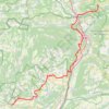 GR653D De Saint Geniez à Céreste (Alpes de Haute-Provence) GPS track, route, trail